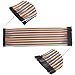 ZDE 40PCS 20cm 7.87inch Breadboard Jumper Wires Female to Female 2P to 1P Multicolored Dupont Wires 2.0mm to 2.54mm Pitch Ribbon Cable Compatible with Arduino Projects and Raspberry Pi