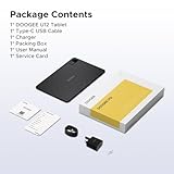DOOGEE Newest Android 16 Tablet, U12 12 Inch Tablet with Gemini AI, FHD+(2000x1200), 24GB+128GB/2TB, 9000mAh/18W, 5G WiFi Android Tablets | Widevine L1 | Bluetooth 5.0 | 13MP+8MP | GPS | OTG, Black - Image 8