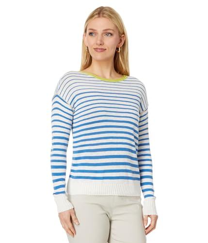 NIC+ZOE Women's Striped Up Supersoft Sweater