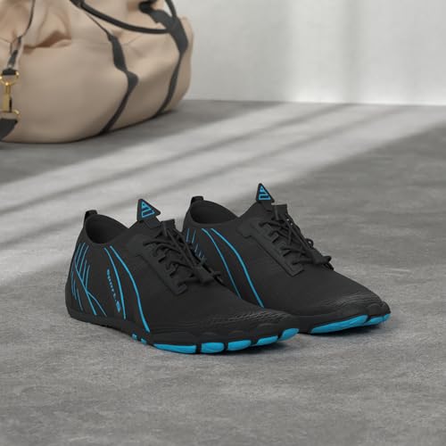 Image of Water Shoes for Men Barefoot Quick-Dry Aqua Sock Outdoor Athletic Sport Shoes for Kayaking, Boating, Hiking, Surfing, Walking