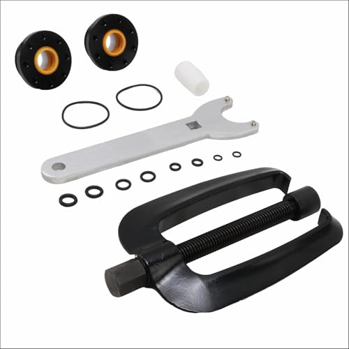SsllZdq HC5345 Seal kit for Seastar Front Mount Hydraulic Steering Cylinder with pin Wrench HS5157 and for All Seastar Steering Support Bracket pullers
