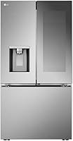 LG LRYKC2606S 26 cu. ft. Counter-Depth French Door Refrigerator with InstaView Mirror, Craft Ice, 4 Ice Types