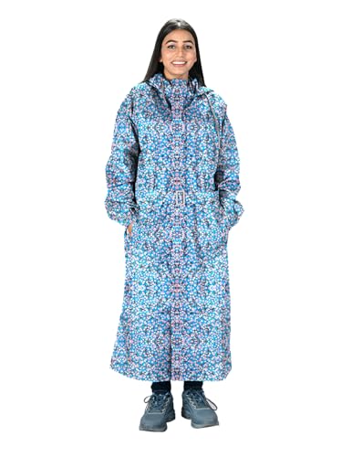 Image of LUX VENUS Printed Over coat Rainwear for Women