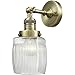 Innovations 203-AB-G302 1 Light Sconce, Antique Brass