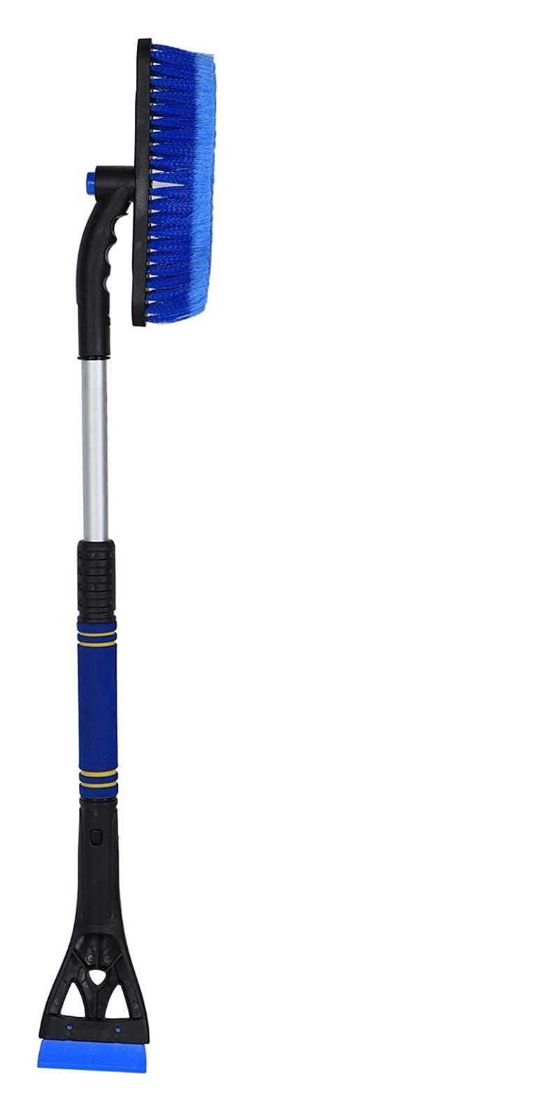 Raschietto di Ghiaccio Seacanl, Spazzola di Neve, allungabile per Auto (Blu) (Color : Blue)