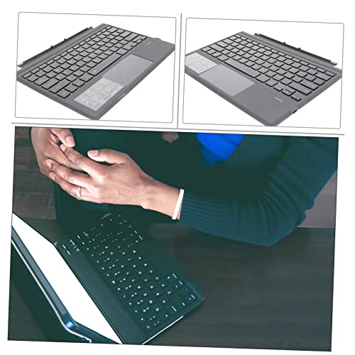 Teclado Inalambrico para Tablet con Funda Protectora Negra y Teclas Mecanicas 5