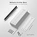 Magnetic Pro-EMR Stylus Pen with Eraser, 4096 Pressure Sensitivity, Tilt Support, Palm Rejection, and 5 Replacement Tips for Kindle Scribe, Wacom Tablets and and Other EMR Devices