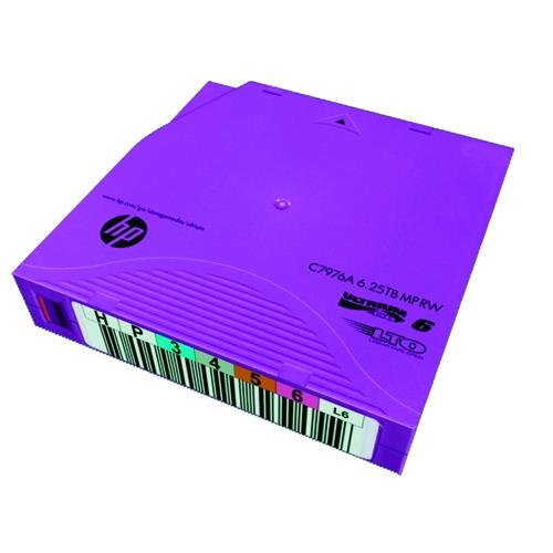 Image of HP LTO-6 RW CUSTOM LABEL 20 TAPES