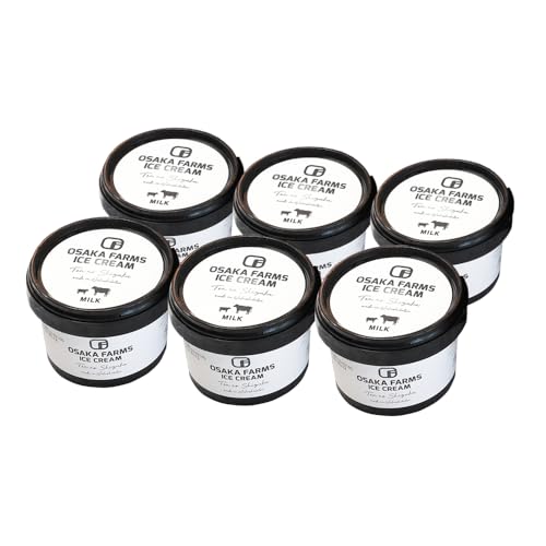 OSAKA FARMS ICE CREAM ミルク6個入りセット アイス 乳製品 贈り物 スイーツ 食後 デザート 北海道 中標津町[51011]