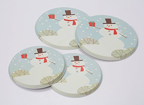 Range Kleen Snowman Burner Cover, Set of 4