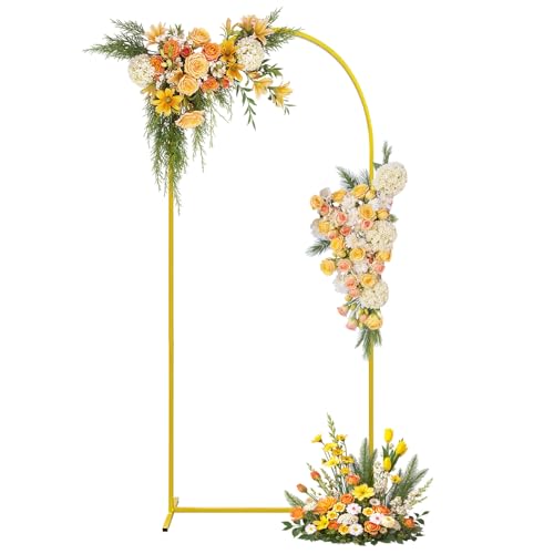 Arche de mariage stable 1,8M en métal contre le vent décoration