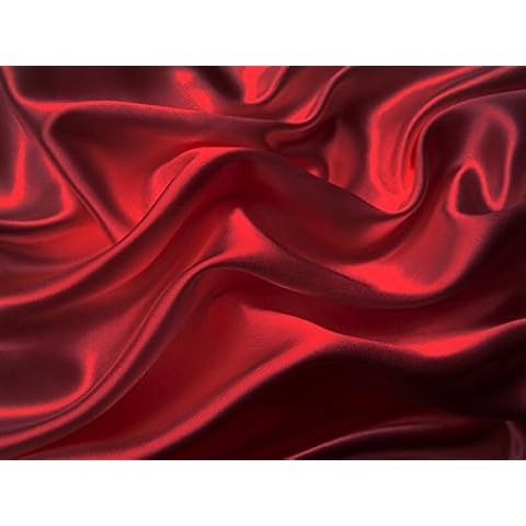 Gorgeous Home LINEN 25 Momme Mulberry Silk 6A Graded Solid Sheet Set | Queen(60" X 80") Burgundy |Comfy&Cozy Set Upto 21"(inch) Deep Pockets with Elastic Bounded 4 Piece Set | Oeko-Tex Standard Cover