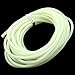 XMHF Fishing Angling Luminous Tube Line Deep Sea Fishing Soft Plastic Glow Tubing Attract Fish 3.8M Light Yellow