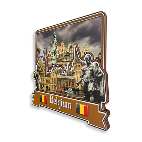 Imán Decorativo de Madera 3D para Refrigerador miniatura 2