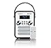 Produktbild Lenco Vintage Digitalradio DAB+ PDR-050 mit Bluetooth , PLL FM-Radio und RDS/LCD Display schwarz
