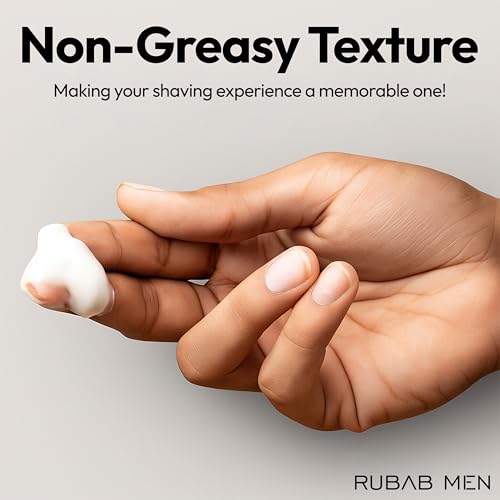 Image of RUBAB MEN Alcohol Free Post Shave Balm - 100g | Extra Moisturizing, Soothing & Refreshing After Shave Lotion | Paraben, SLES
