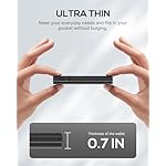 Mens Wallet Card Holder - Smart Wallet for Men, Pop Up Card Case, Top Grain Leather, RFID Blocking, Slim, Minimalist, Ultra Thin, Front Pocket, 9-14 Card Capacity | ID Window | Cash Slot (Black) - Image 2