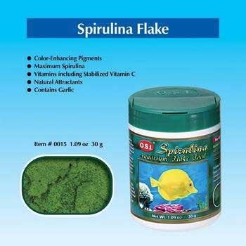 Spirulina Flake Fish Food 1.09oz