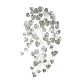Casablanca Wanddeko - Geschenk Hochzeit - Herz - Herz Regen - Deko Wohnzimmer - 60 x 120cm