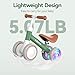 Liberry Light Up Baby Balance Bike 1 2 Years, Ride Toys with Adustable Seat for Boys Girls, First Birthday Gift for Toddlers, Green