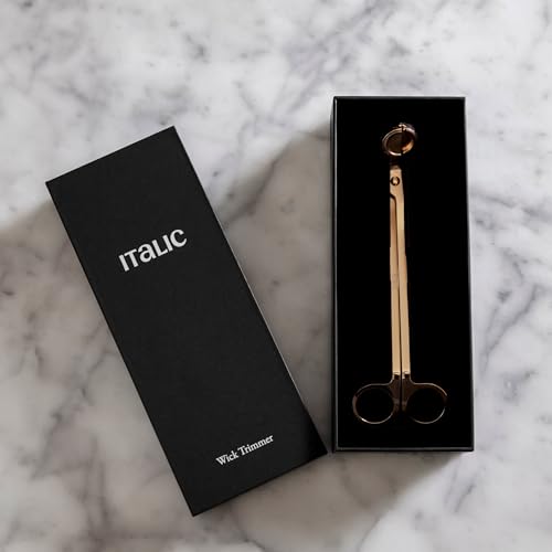 Italic Wick Trimmer for Candles - Stainless Steel, Smokeless Burn, and Clean Performance - Essential Candle Care Tool for Tunneling Prevention and Longer Burn Life - Image 3