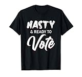 Desagradable y listo para votar: divertido voto electoral es un gran atuendo increíble para todos. Este lindo diseño de arte gráfico tiene tipografía.
