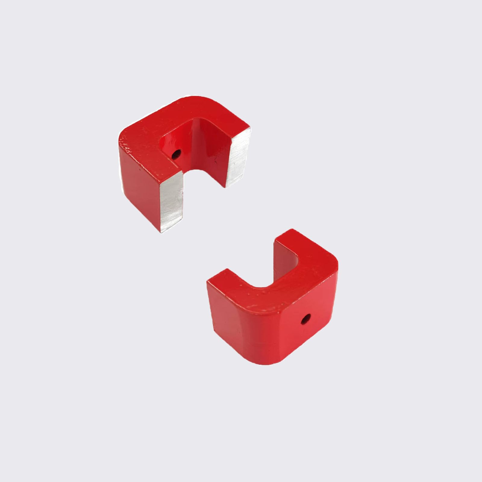 1.77" Strong Horseshoe Alnico Magnets, Red Cast Horseshoe Magnet with Keeper,U Shaped Magnet for Education,30 lbs Heavy-Duty Alnico Powerful Nail Polish Magnets — Amazon image 3