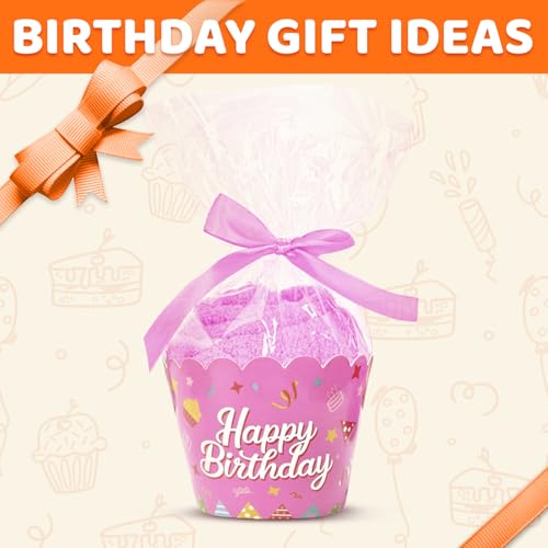 Image of HAPPYPOP Birthday Gifts for Senior Women - Fuzzy Socks for 40 60 70 Year Old