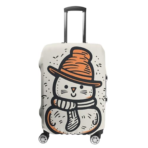 Housse de bagage de voyage élastique Little Snowman pour l'aéroport