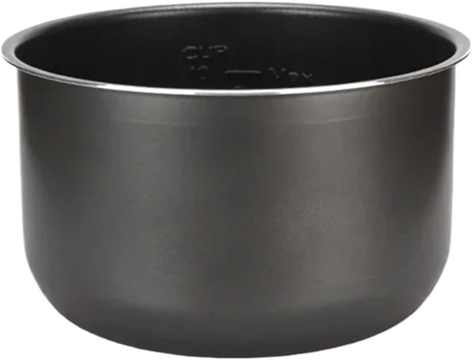 Electric Pressure Cooker Liner 5L Non-Stick Rice Pot Gall Black Crystal Inner Accessories Parts Cooking Only Suit ，Compatible for Midea