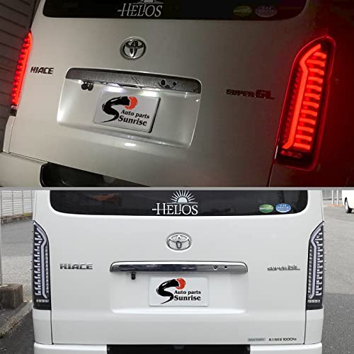 Amazon | 200系 ハイエース オープニング アクション フル LED テール 