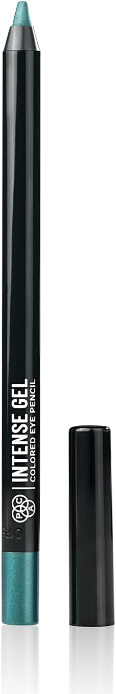 Intense Gel Colored Eye Pencil Emerald Green | 36H Long Wear | Smudgeproof Waterproof | Easy Glide