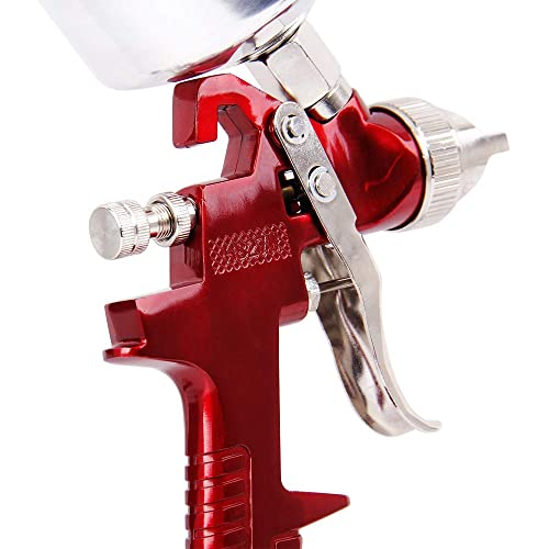 B4B Bang 4 Buck Bang4Buck High Performance Hvlp Gravity Feed Spray Gun With 1.4Mm 1.7Mm 2.5Mm Fluid Tips thumb #2
