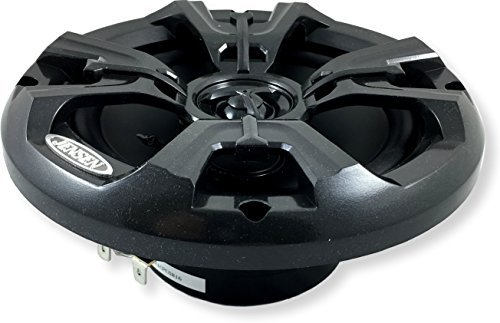Jensen Msx60Rv 6.5" Coaxial Waterproof Outdoor Speaker, Gray, Sold Individually - One Speaker Only - 75 Watts Max Power, Watertight #TOP5