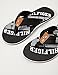 Tommy Hilfiger Essential TH Beach Sandal, Chanclas Hombre, Negro (Black 990), 44...