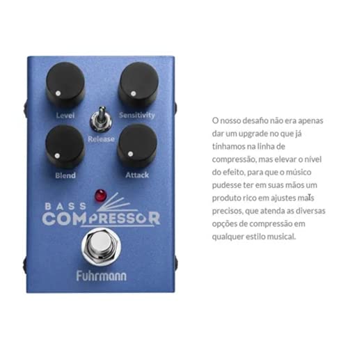 PEDAL BASS COMPRESSOR PARA CONTRABAIXO