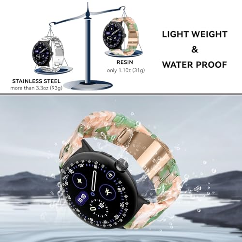 Correa de resina para Google Pixel Watch 4, 41mm/45mm miniatura 4