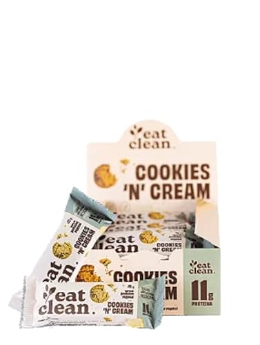 Eat Clean Display 12Un Barra Proteína Cookies 'N' Cream 45G -