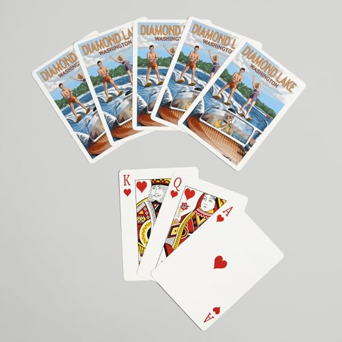 Lantern Press Juego de 52 Cartas de Póker Tamaño Estándar miniatura 7