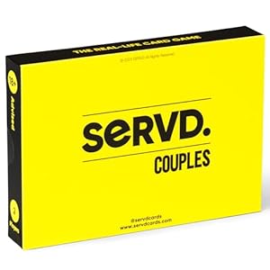 SERVD – Couples – The Hilarious Real-Life Couples Card Game | Funny Gift for Anniversary, Valentine’s Day, Christmas, Date Nights & More | Unique Strategy Game