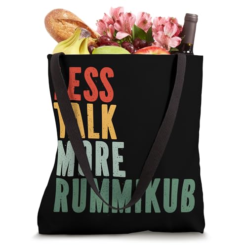 Bolso tote Less Talk More Rummikub miniatura 4