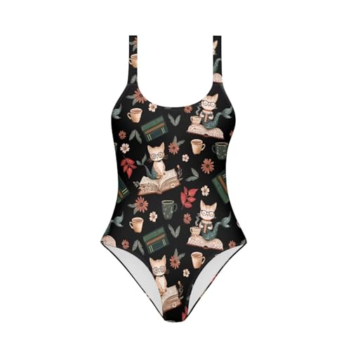 One Piece Swimsuits for Teen Girls Sleeveless Round Neck