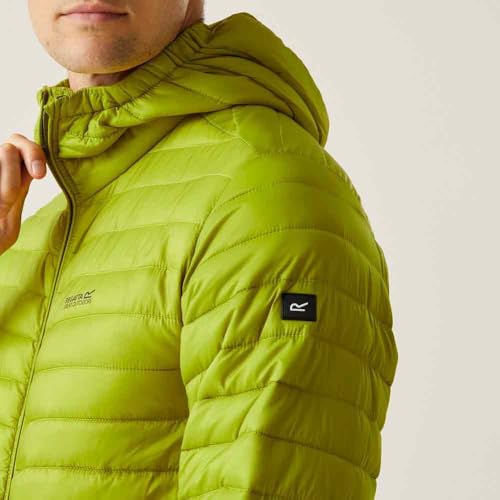Regatta Mens Hurden Quilted Jacket Water Repellent Insulated Walking Hiking Coat - Image 7