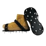 Epoxy Floor Spiked Shoes, Self-Leveling Garage Floor,Cover Installation,Overlays,concrete shoe spikes, cleats for epoxy (Manual assembly is required， size6-12)