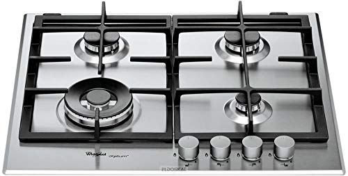 Cuisinière à gaz Whirlpool GMR 6422 IXL Acier inoxydable 4 brûleurs Sécurité gaz - vue 3