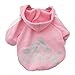 Idepet Soft Cotton Adidog Cloth for Dog, XXL, Pink