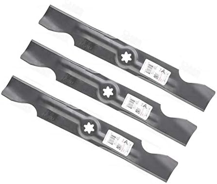 3 x 45 cm lawn mower blades for Gutbrod DLX ELX 127 SAL SAL-SK Yard-man 23/50 AP 6200 6220 9220 K
