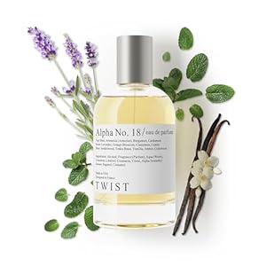 Twist Alpha No. 18 – Eau De Parfum Inspired by J.P Gaultier’s Le Male, Long Lasting Perfume For Men, Paraben Free, Vegan, Clean Ingredients, Fragrance Spray 100 ml | 3.4 fl. oz.