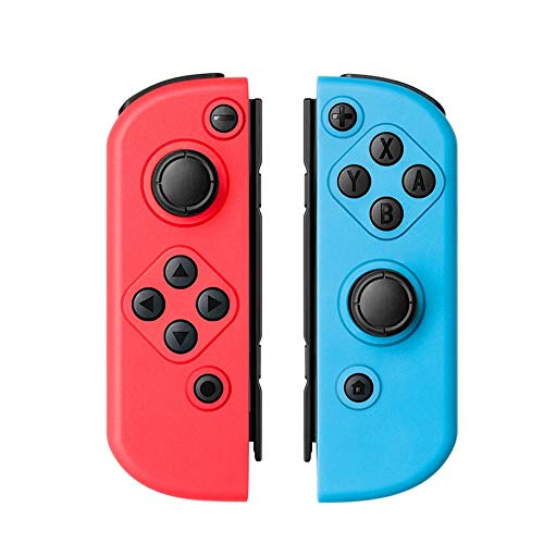 Controller For Nintend Switch NS Console For Joycon Game Accessories Game Handle Joypad Right Left Wireless Gamepad Joystick (Color : Red and Blue)