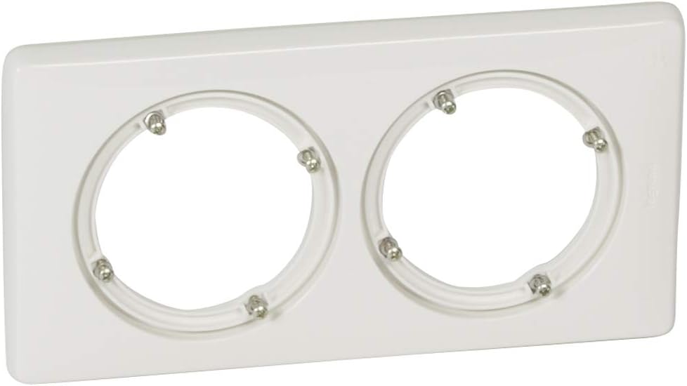 Legrand 069072 Céliane IP44 2 Hole Plate White